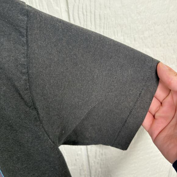 Vintage 90’s Eagle Motorcycle Poker Run Tee Shirt Size L - Picture 5 of 5